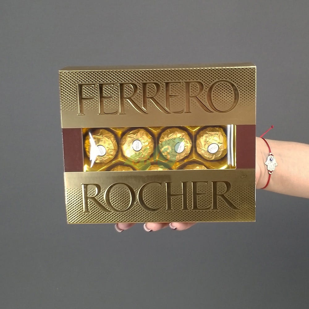 Конфеты с орехом Ferrero Rocher 200 грамм